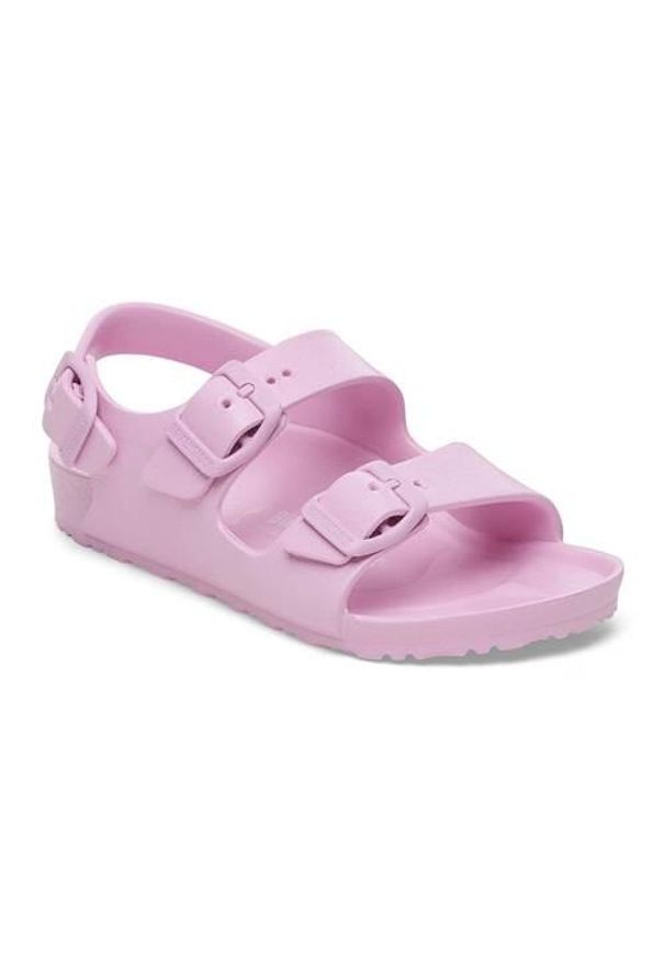 Buty do chodzenia dla dzieci Birkenstock Milano Eva. Kolor: różowy. Materiał: materiał, syntetyk