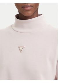 Guess Bluza V4YQ05 KCAY2 Różowy jasny Regular Fit. Kolor: różowy. Materiał: syntetyk #3
