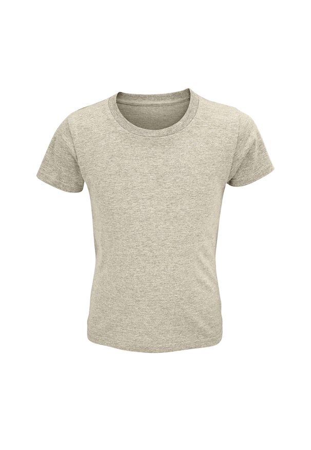 SOL'S - Koszulka Dziecięca Crusader Heather. Kolor: beżowy. Sport: joga i pilates