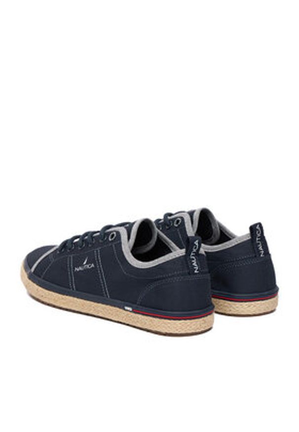 Nautica Espadryle CEO-LEADSMAN-01 Granatowy. Kolor: niebieski. Materiał: materiał