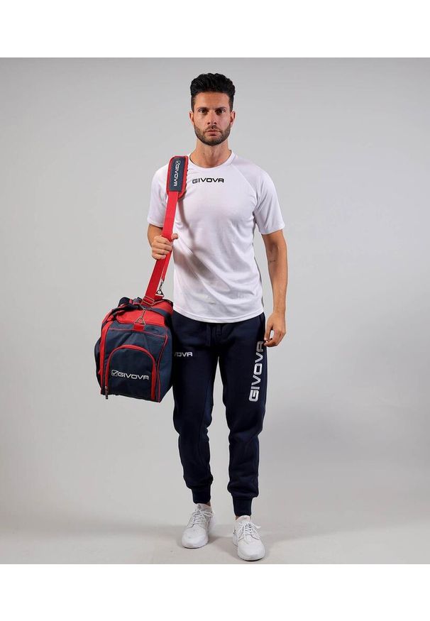 Torba sportowa Givova Palestra Navy - Trwała i przestronna. Kolor: czerwony, niebieski, wielokolorowy