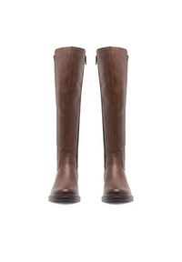 Remonte Kozaki D8371-25 Brązowy. Kolor: brązowy. Materiał: skóra #3