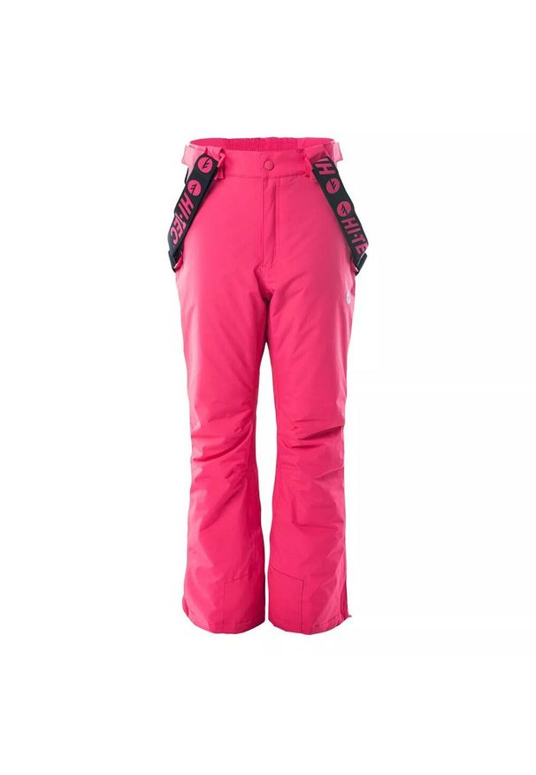 Hi-tec - Spodnie Narciarskie Dla Dzieci. Kolor: różowy. Sport: narciarstwo