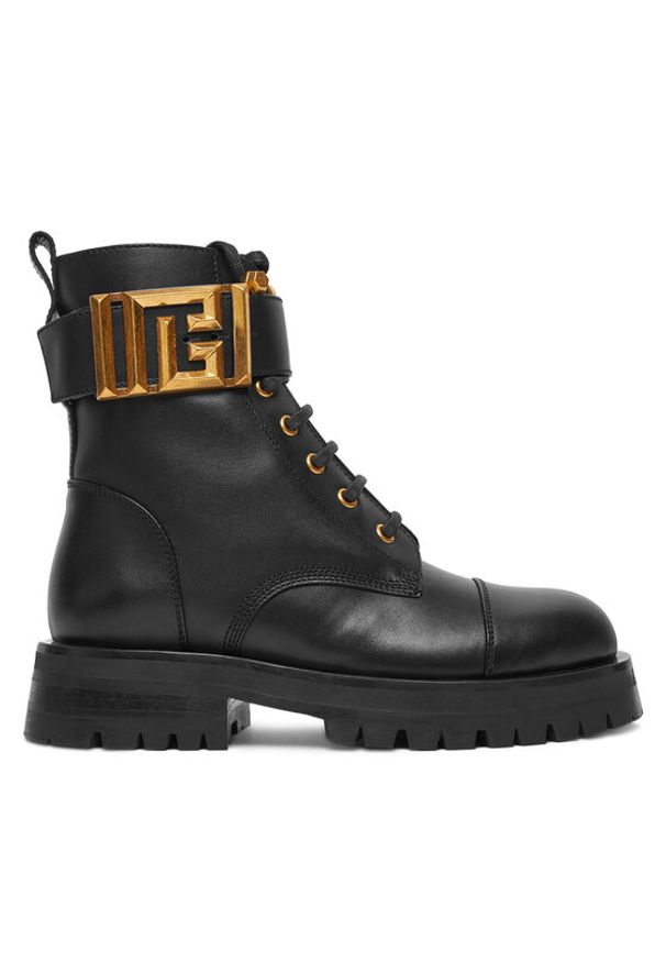 Balmain Botki DN1TC961LVIT Czarny. Kolor: czarny. Materiał: skóra