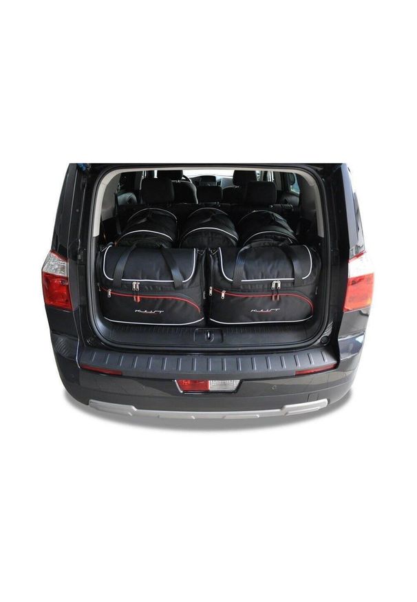 KJUST - Torby Do Bagażnika Chevrolet Orlando 2010-2018 5Szt Kjust. Kolor: czarny. Styl: sportowy
