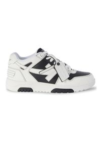 OFF-WHITE Biało-czarne sneakersy Out Of Office Sneaker, Rozmiar 43. Kolor: biały #2