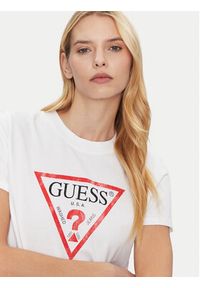 Guess T-Shirt W2BI69 K8FQ1 Biały Regular Fit. Kolor: biały. Materiał: bawełna #3