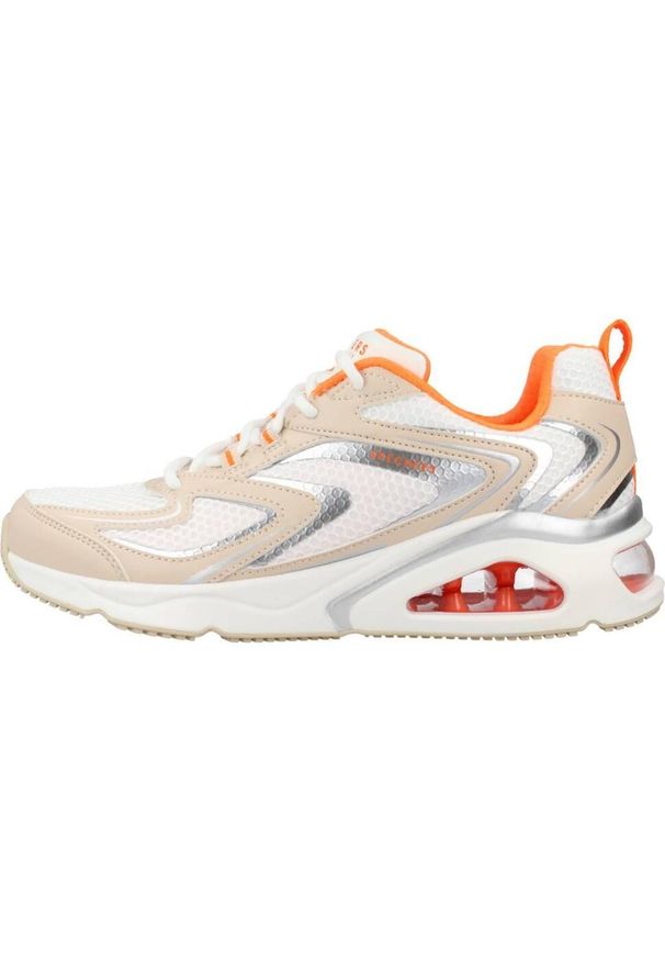 skechers - Tenisówki Skechers Model Tres-air Kolor Pomarańczowy. Kolor: pomarańczowy. Materiał: syntetyk, materiał. Sport: turystyka piesza
