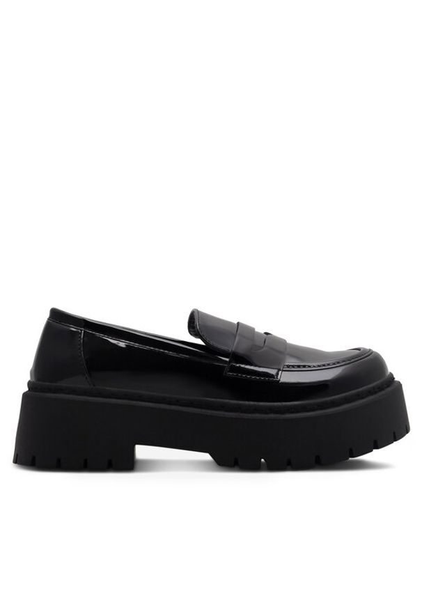 DeeZee Loafersy H13123D-3 Czarny. Kolor: czarny. Materiał: syntetyk