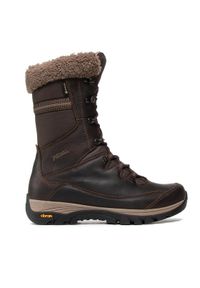 MEINDL - Meindl Śniegowce Novara Lasy Gtx GORE-TEX 7622 Brązowy. Kolor: brązowy. Materiał: nubuk, skóra #1