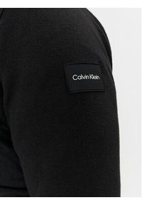Calvin Klein Bluza Mix Media K10K111965 Czarny Regular Fit. Kolor: czarny. Materiał: bawełna #3