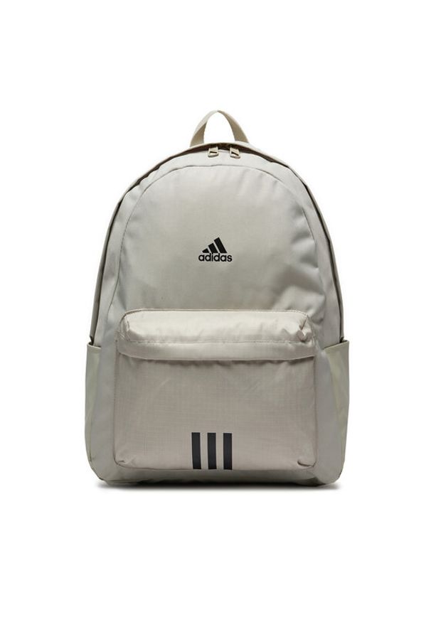 Adidas - adidas Plecak Classic Badge of Sport 3-Stripes IR9757 Beżowy. Kolor: beżowy. Materiał: materiał. Styl: sportowy