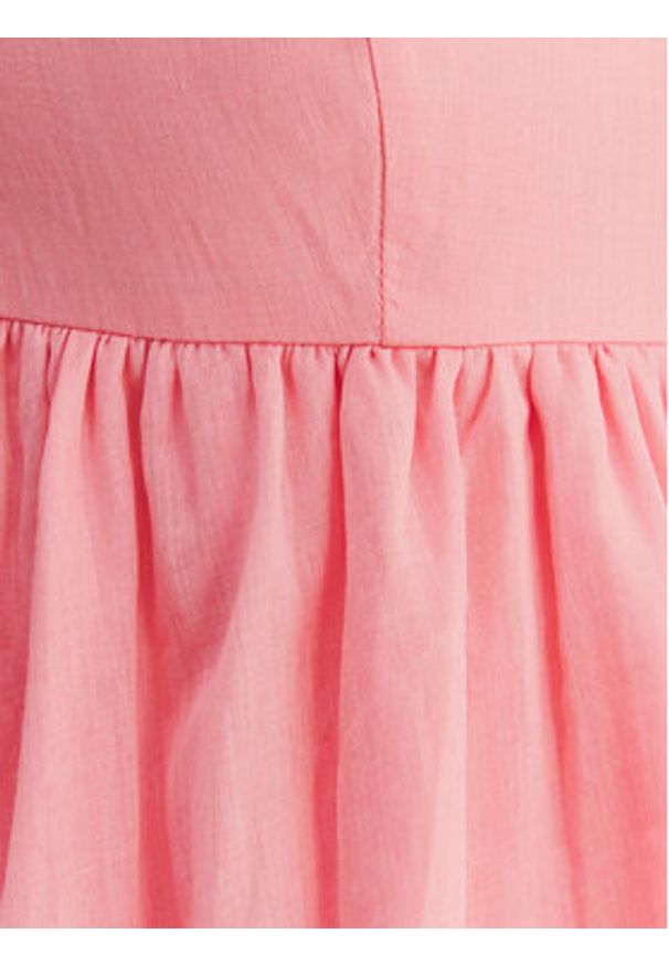 BARDOT - Bardot Sukienka letnia 60006DB Różowy Regular Fit. Kolor: różowy. Sezon: lato
