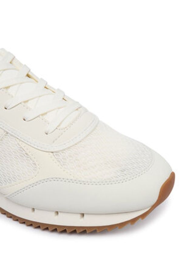 EA7 Emporio Armani Sneakersy 7X000334 AF18610 MZ582 Kremowy. Kolor: kremowy. Materiał: skóra