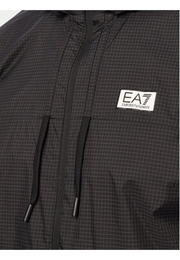 EA7 Emporio Armani Dres 7M001383 AF21521 UC001 Czarny Regular Fit. Kolor: czarny. Materiał: syntetyk