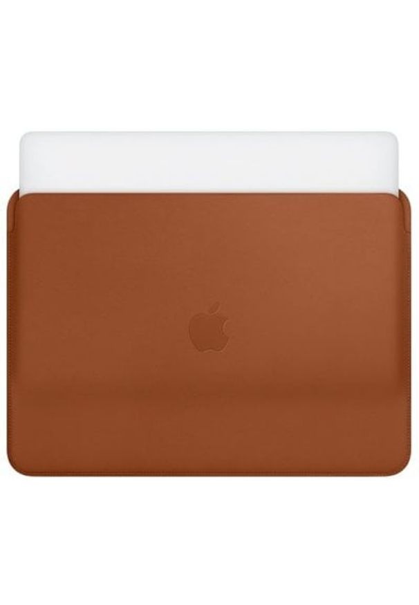 Etui na laptopa APPLE Leather Sleeve MRQM2ZM/A 13 cali Brązowy. Kolor: brązowy. Materiał: skóra, mikrofibra