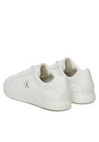 Calvin Klein Sneakersy Low Pro Cups Lth Mg HW0HW02823 Biały. Kolor: biały. Materiał: skóra