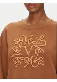 ViCOLO Bluza RD0178 Brązowy Reglan Fit. Kolor: brązowy. Materiał: bawełna #3