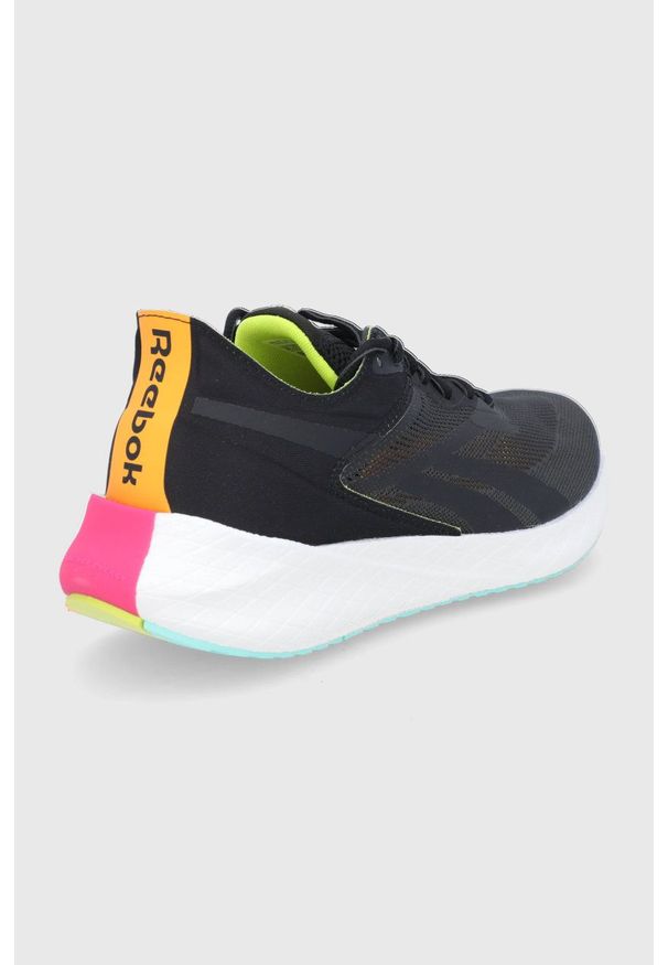 Reebok - Buty Floatride Energy Symmetro. Nosek buta: okrągły. Zapięcie: sznurówki. Kolor: czarny. Materiał: guma