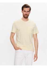 Casual Friday T-Shirt 20504283 Żółty Regular Fit. Okazja: na co dzień. Kolor: żółty. Materiał: bawełna. Styl: casual #1