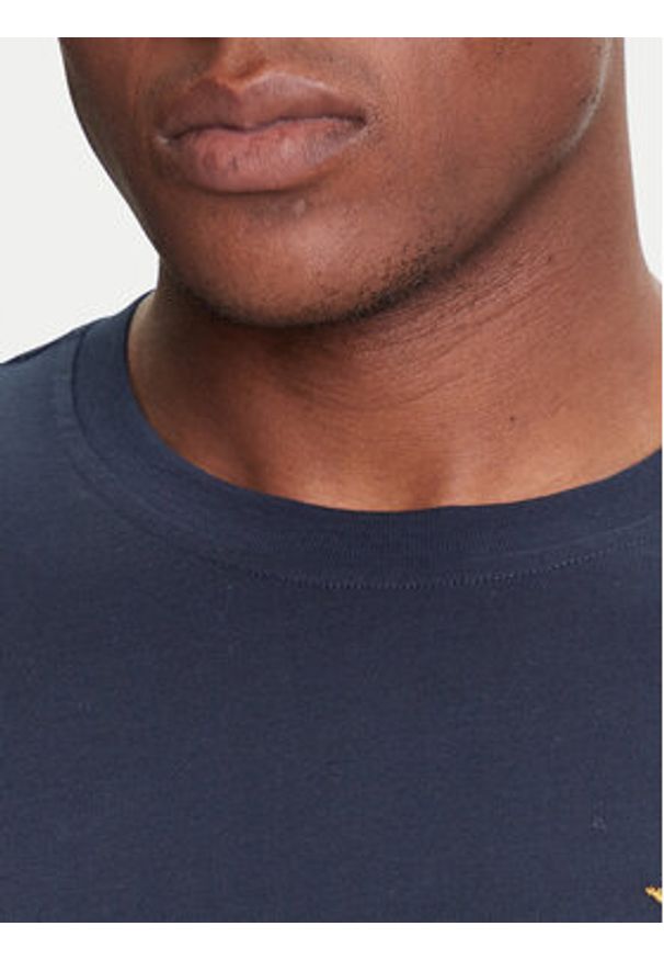 Aeronautica Militare Longsleeve 252TS2390UJ00372 Granatowy Regular Fit. Kolor: niebieski. Materiał: bawełna. Długość rękawa: długi rękaw