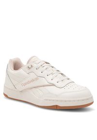 Reebok Sneakersy BB 4000 II IF4727 Écru. Materiał: skóra