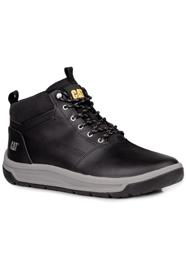 CATerpillar - Buty męskie sportowe do chodzenia Cat APA CUSH SPORT. Kolor: wielokolorowy, czarny, szary. Sport: turystyka piesza