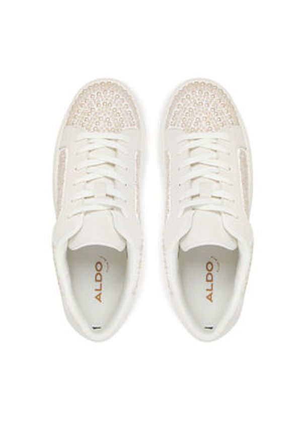 Aldo Sneakersy Clovver 13984901 Biały. Kolor: biały. Materiał: materiał