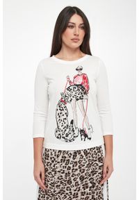 Sportalm - Bluzka damska z nadrukiem SPORTALM. Wzór: nadruk #4