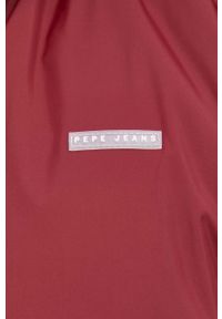 Pepe Jeans kurtka Bon męska kolor bordowy przejściowa. Kolor: czerwony #2