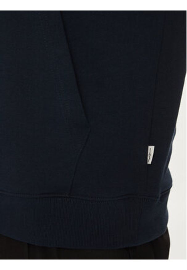 Pepe Jeans Bluza Joe Hoodie PM582573 Granatowy Regular Fit. Kolor: niebieski. Materiał: bawełna