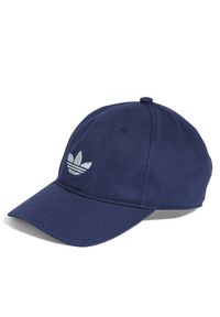 Adidas - Czapka z daszkiem adidas. Kolor: niebieski