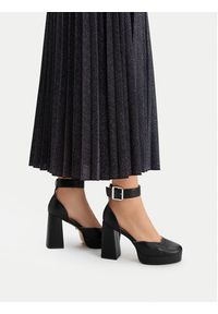 DeeZee Czółenka CEO-CD25-178-1 Czarny. Kolor: czarny. Materiał: materiał #9