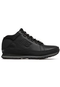 Buty zimowe męskie New Balance H754LLK - czarne. Okazja: na co dzień. Kolor: czarny. Materiał: skóra. Szerokość cholewki: normalna. Sezon: zima