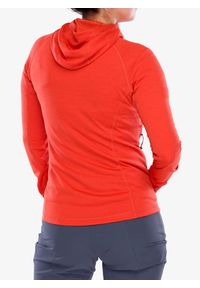 Bluza z kapturem damska Rab Planar Hoody. Typ kołnierza: kaptur. Kolor: czerwony