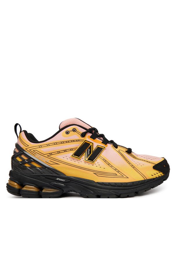 New Balance Sneakersy U1906596 Żółty. Kolor: żółty. Materiał: skóra