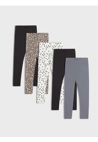 Sinsay - Legginsy 5 pack - wielobarwny