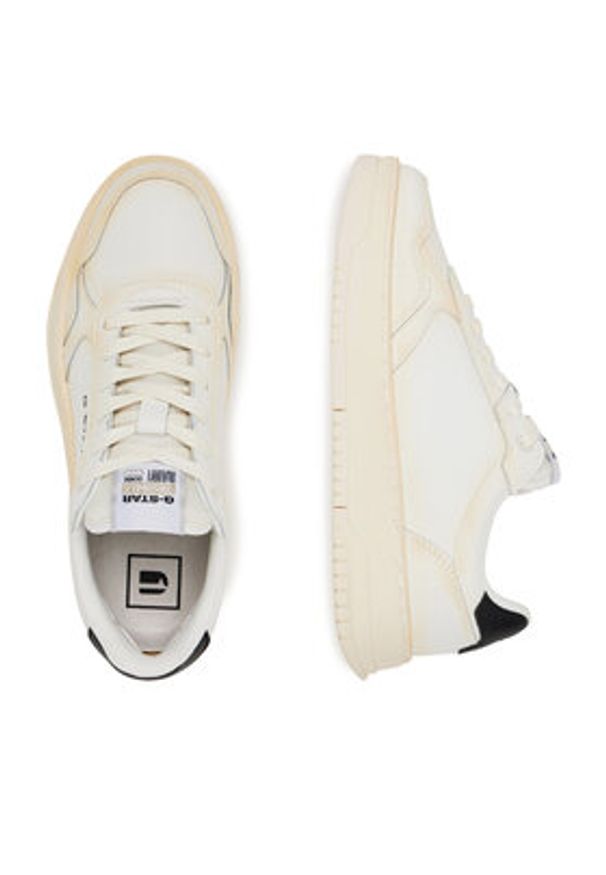 G-Star RAW - G-Star Raw Sneakersy V5-10505 Biały. Kolor: biały. Materiał: skóra