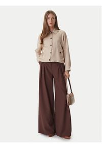 Marella Koszula Baia1 2615191051 Beżowy Regular Fit. Kolor: beżowy. Materiał: wiskoza #2