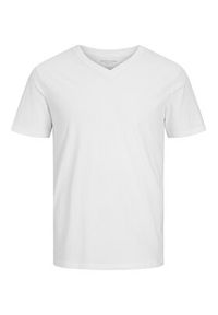 Jack & Jones - Jack&Jones T-Shirt Organic 12156102 Biały Standard Fit. Kolor: biały. Materiał: bawełna #4