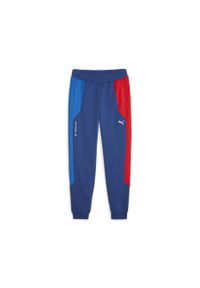 Puma Spodnie Bmw Mms 62122204. Kolor: niebieski. Materiał: dresówka