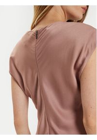 Calvin Klein Sukienka koktajlowa K20K207847 Różowy Slim Fit. Kolor: różowy. Materiał: wiskoza. Styl: wizytowy
