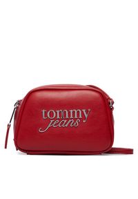 Tommy Jeans Torebka Tjw Bold Camera Bag AW0AW18785 Brązowy. Kolor: brązowy. Materiał: skórzane #6