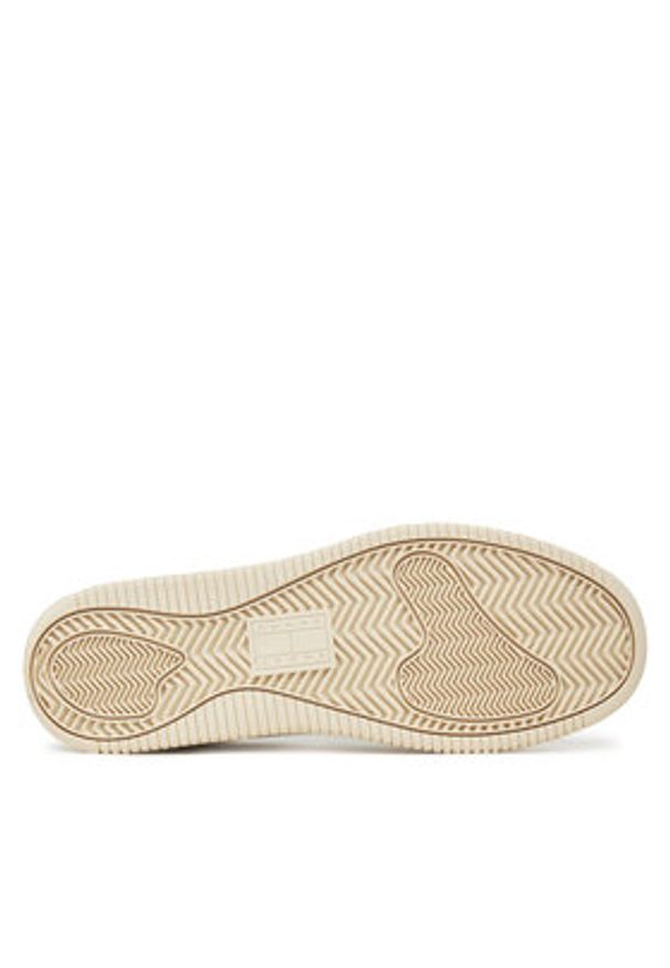 Tommy Jeans Sneakersy Tjw Retro Basket Ess EN0EN02505 Niebieski. Kolor: niebieski. Materiał: skóra