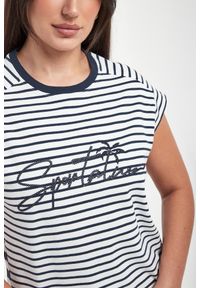 Sportalm - T-shirt damski w paski SPORTALM. Wzór: paski #5