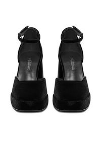 Juicy Couture Czółenka EO-W2SH59501A Czarny. Kolor: czarny. Materiał: materiał