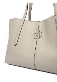 BOSS Torebka Anett New 50557890 Szary. Kolor: szary. Materiał: skórzane #6