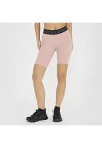 LEGEA - szorty fitness damskie teti różowy. Kolor: różowy. Sport: fitness #1