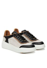 Max Mara Sneakersy Maxi 2524766071650 Écru. Kolor: beżowy. Materiał: zamsz, skóra #3