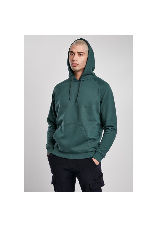 Bluza z kapturem Urban Classics blank. Typ kołnierza: kaptur. Kolor: zielony